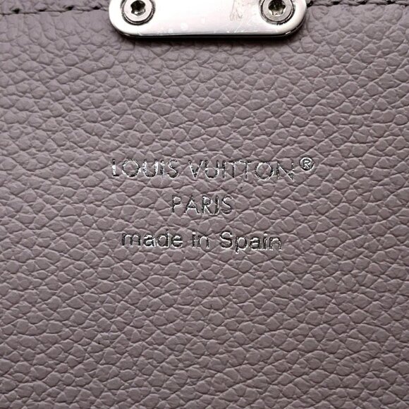 LOUIS VUITTON Portefeuille Sarah Metis Monogram Empreinte Leather Bloom Grey - Picture 7 of 11